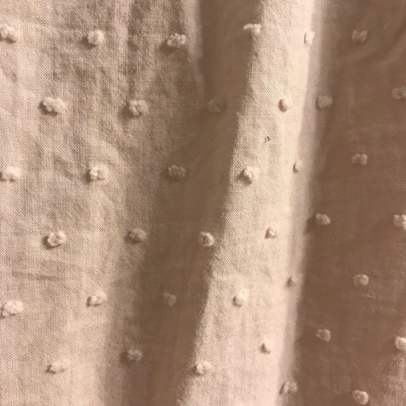 EUC DR2 by Daniel Rainn tan peplum high neck blouse - Picture 8 of 10